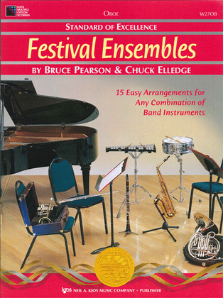 Book cover for Standard of Excellence: Festival Ensembles-Oboe