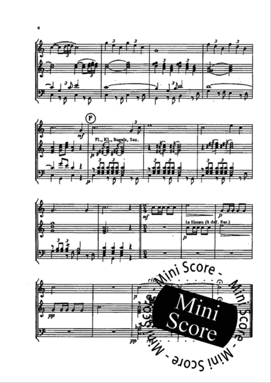 Il Silenzio Concert Band scores gallery preview page 8