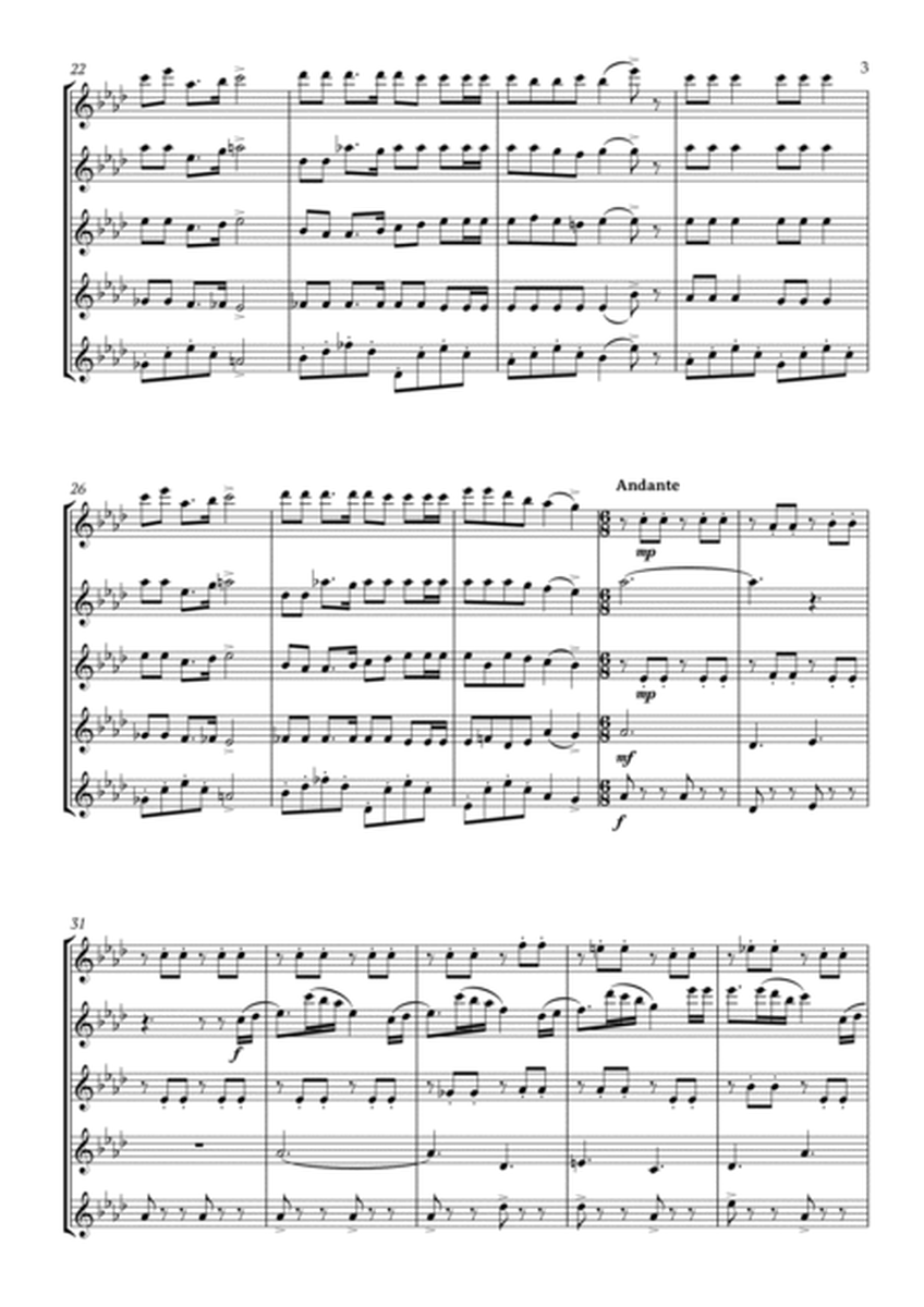 Jingle Bells for Alto Flute Quintet image number null