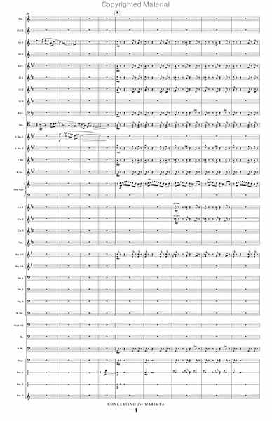 Concertino for Marimba and Wind Ensemble image number null