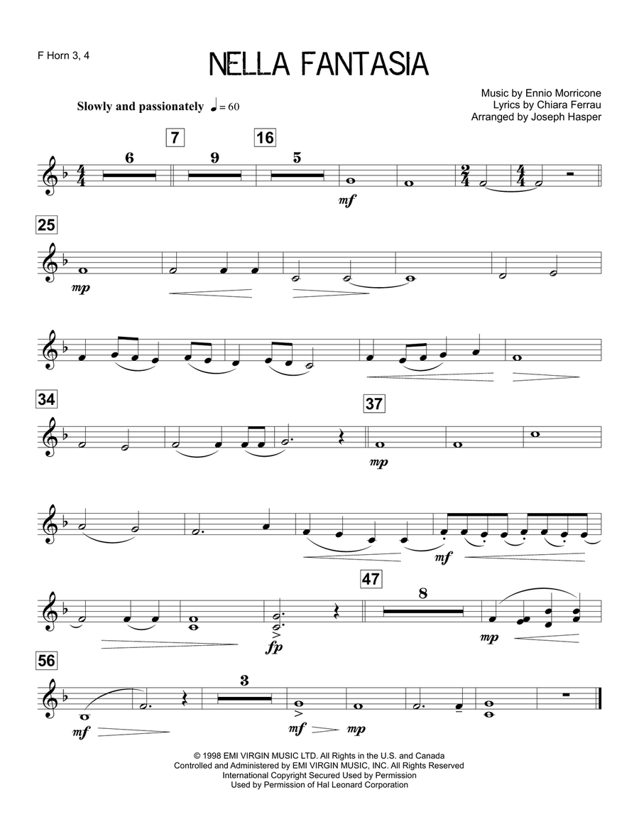 Nella Fantasia Large Ensemble scores gallery preview page 6