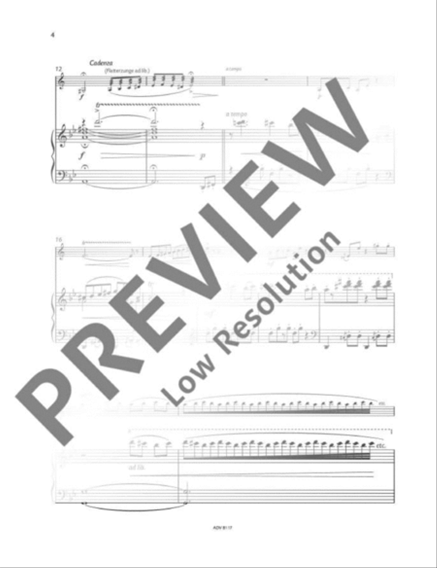 Bestiary Bestiary Clarinet Solo scores gallery preview page 5