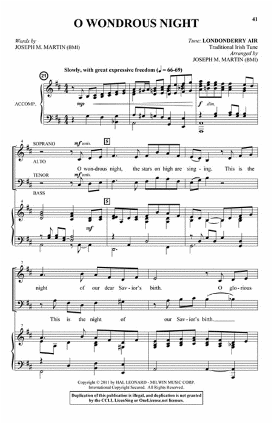 Tapestry of Light 4-Part scores gallery preview page 4