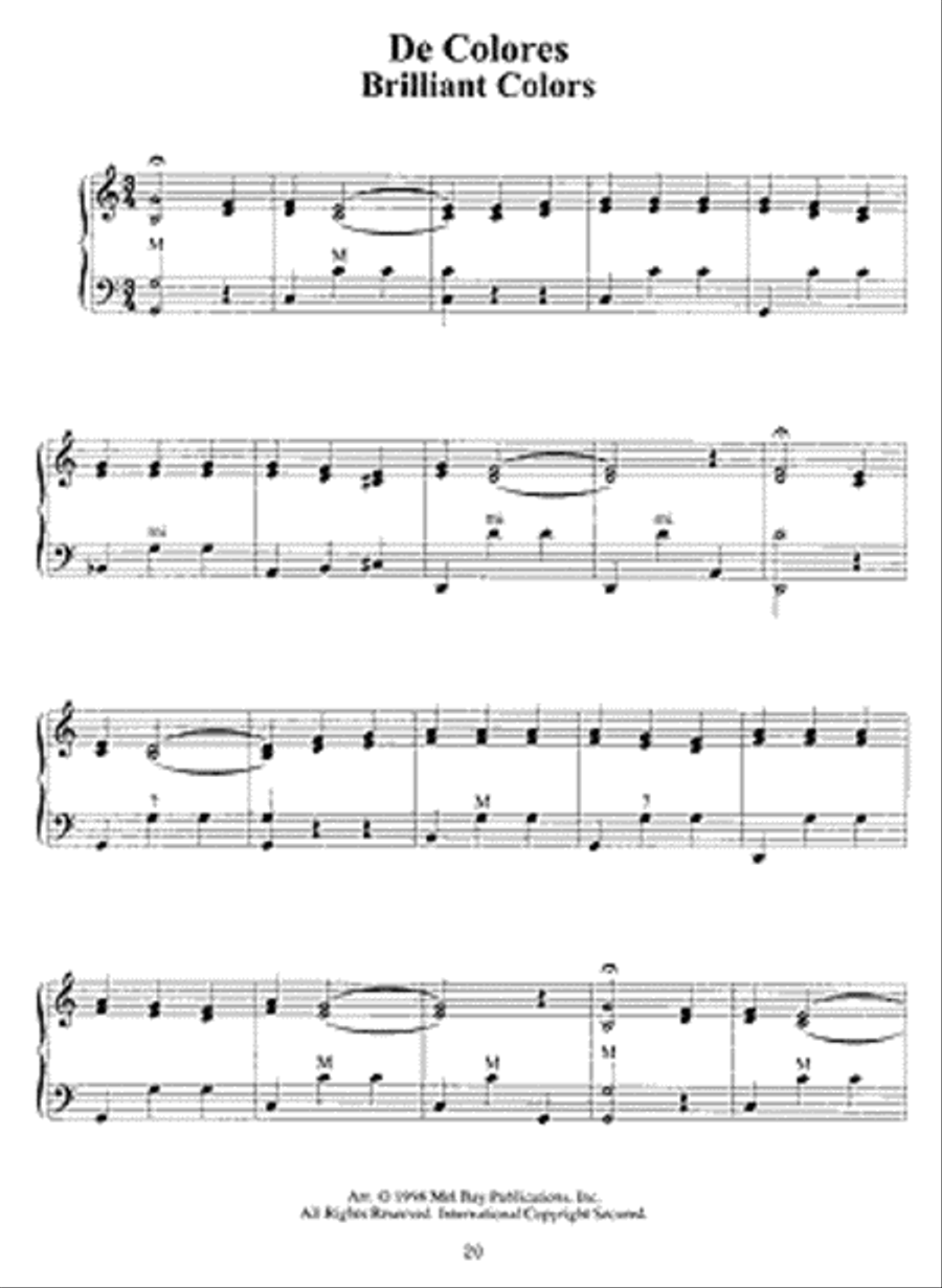 Songs of Mexico for Accordion Accordion Sheet Music Sheet