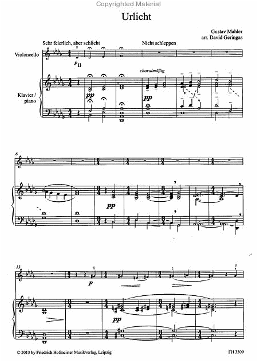 4 Lieder Piano scores gallery preview page 2