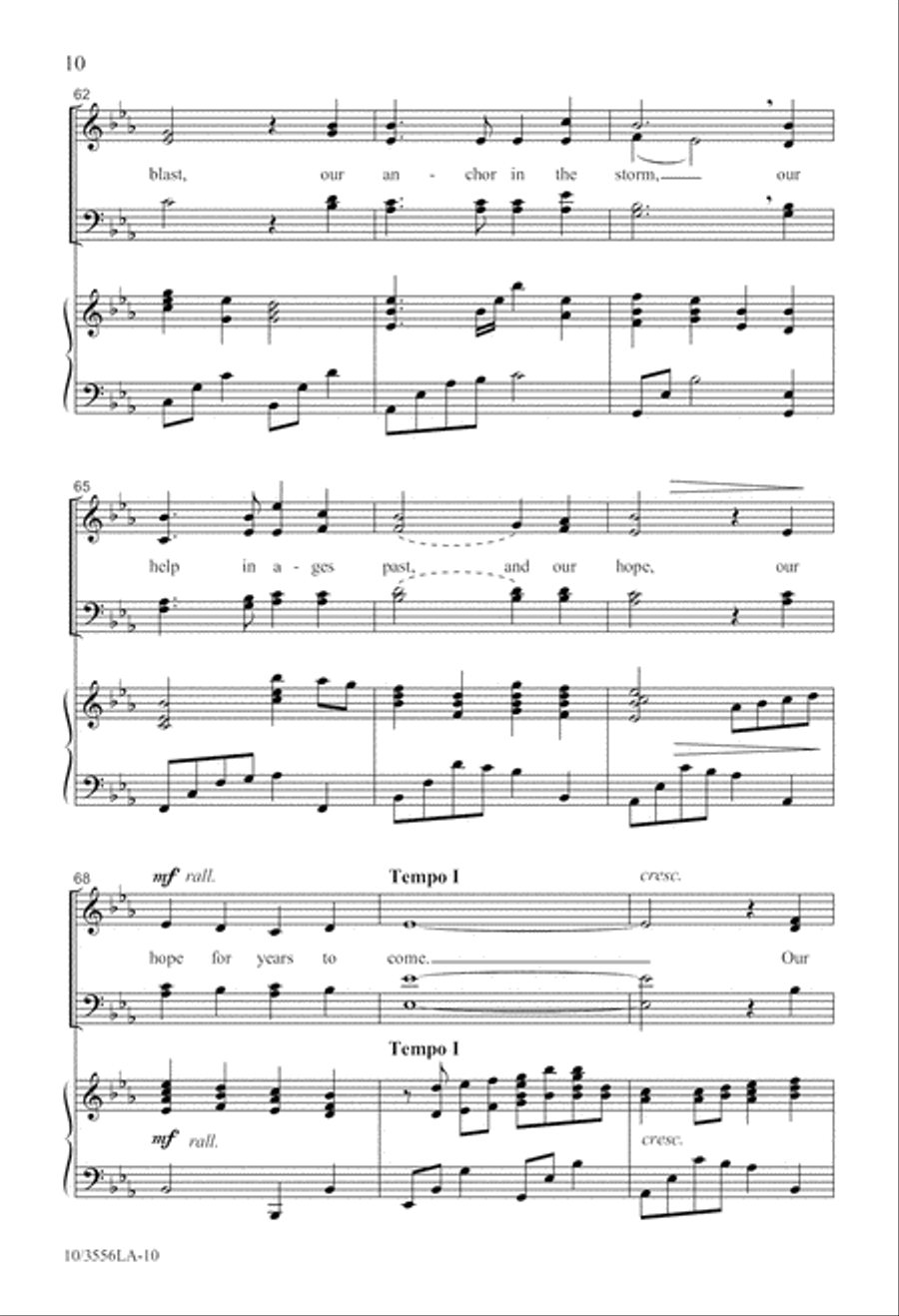 Our Hope for Years to Come 4-Part scores gallery preview page 11