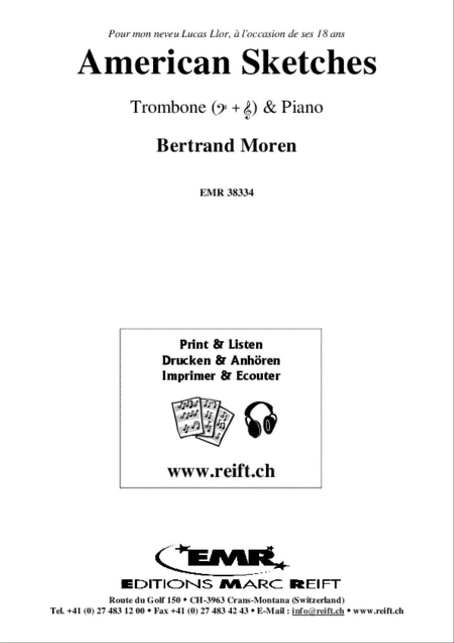 American Sketches Piano Accompaniment scores gallery preview page 2