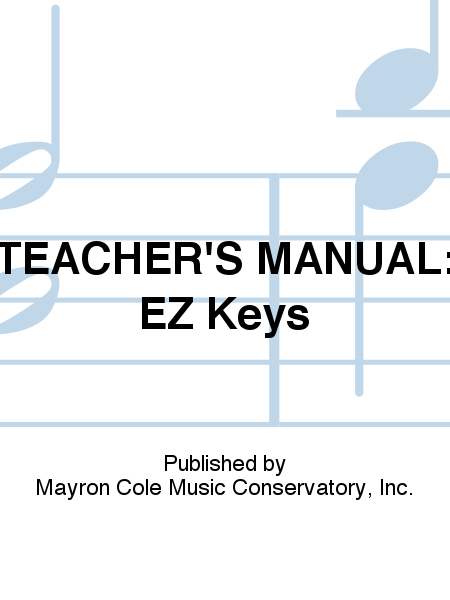 TEACHER'S MANUAL: EZ Keys image number null