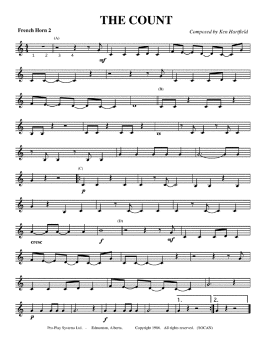 Pro-Play Duets for French Horn - Play along with professional musicians - Key compatible for 10 inst Small Ensemble scores gallery preview page 5