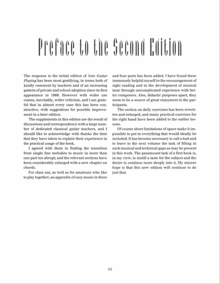 Solo Guitar Playing – Book 1, 4th Edition Acoustic Guitar scores gallery preview page 2