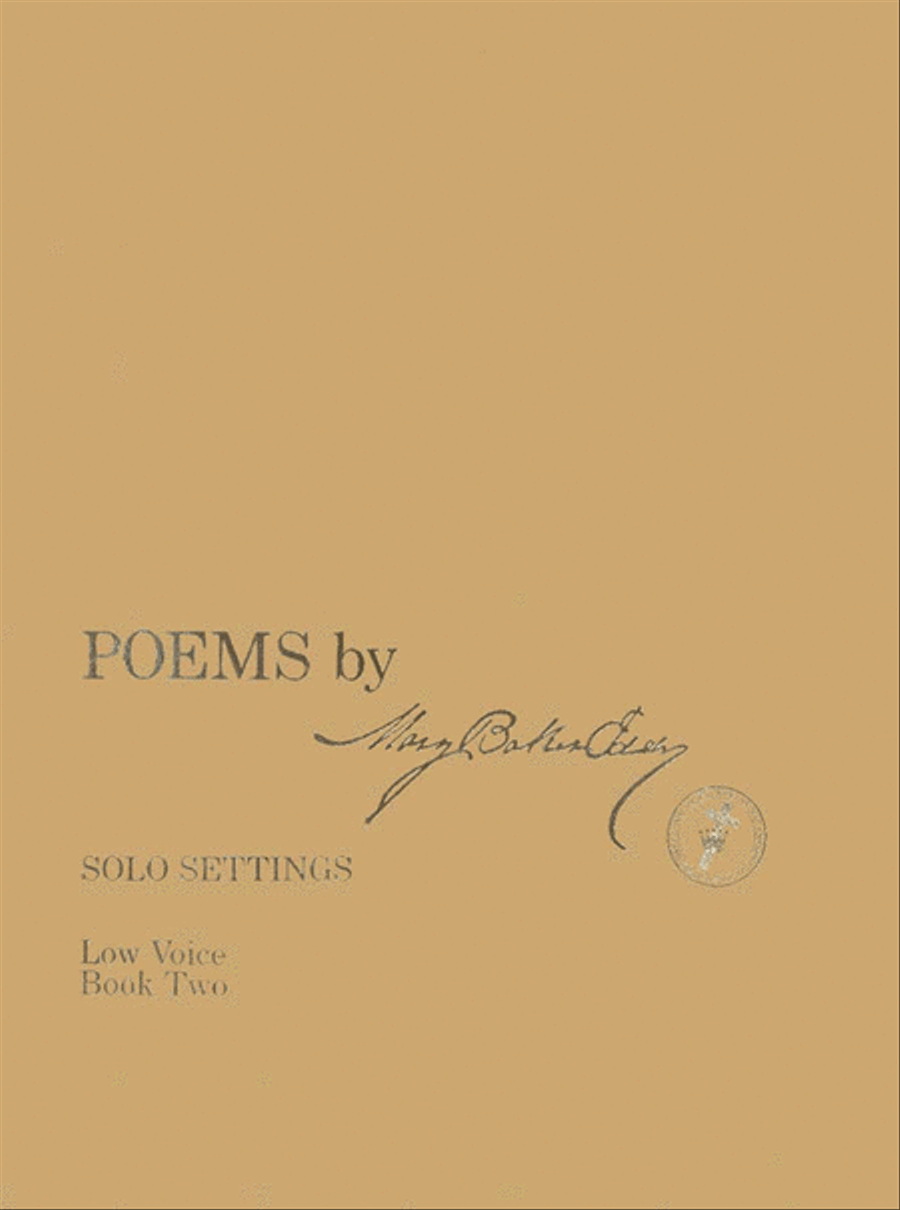 Poems by Mary Baker Eddy Choir scores gallery preview page 1