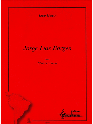 Book cover for Gieco Enzo/miranda Hector Jorge Luis Borges Voice & Piano Book