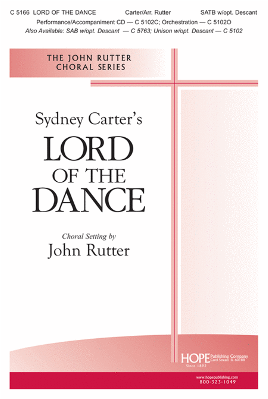 Lord of the Dance 4-Part scores gallery preview page 1