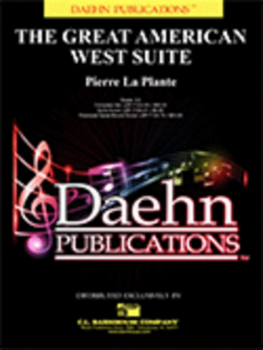 The Great American West Suite Concert Band scores gallery preview page 1