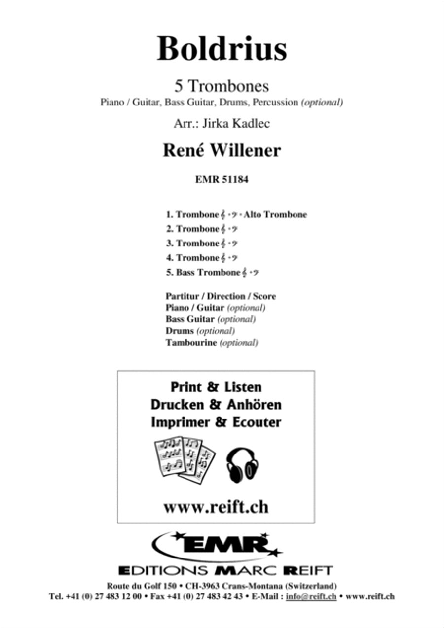 Boldrius Boldrius Trombone scores gallery preview page 2