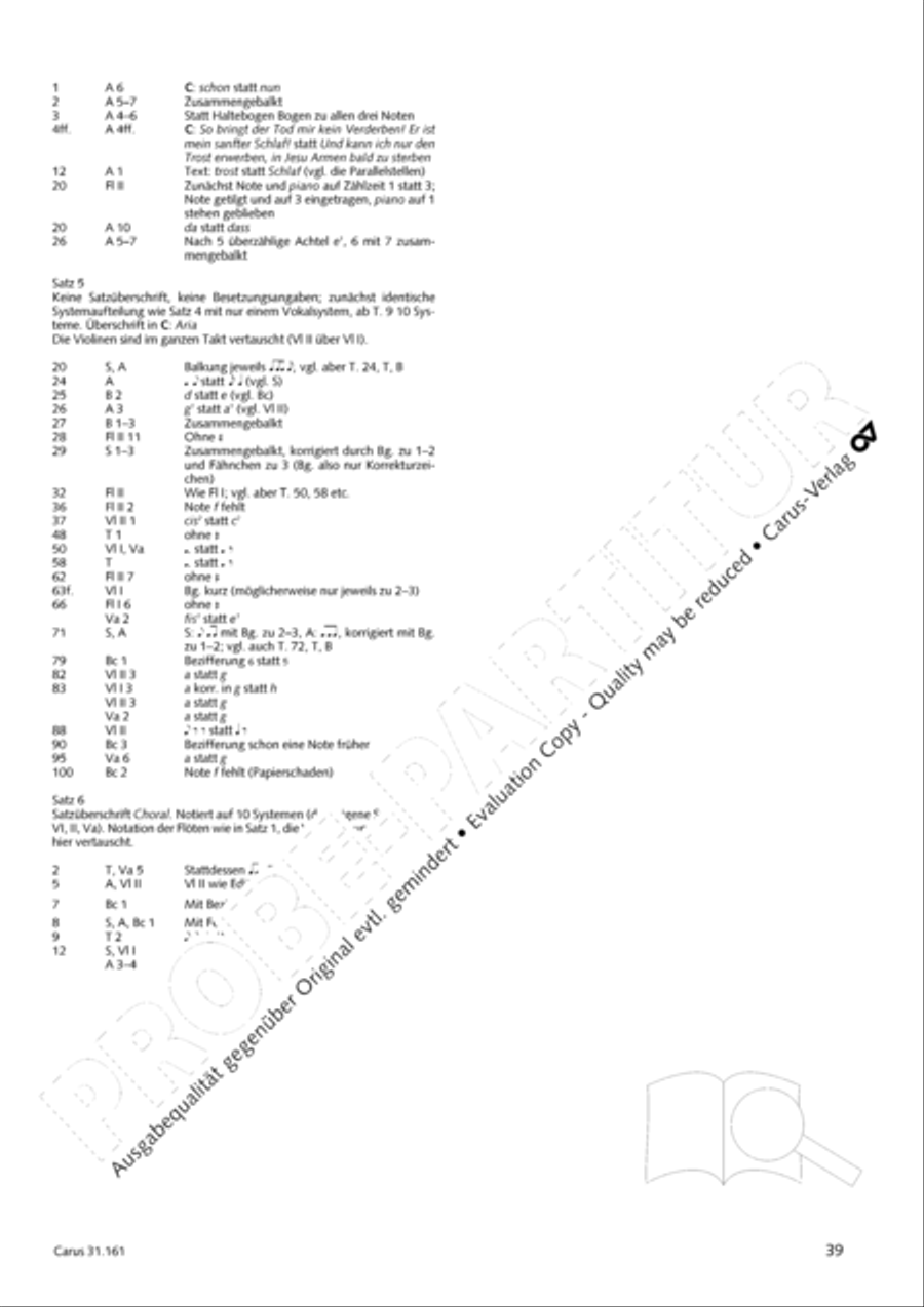 Komm, du susse Todesstunde 4-Part scores gallery preview page 38