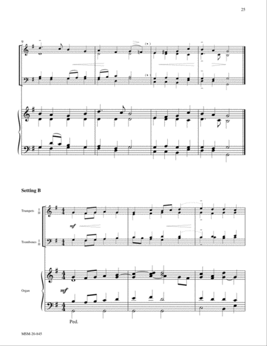 For the Beauty of the Earth/As with Gladness Men of Old (Dix) Choir scores gallery preview page 2