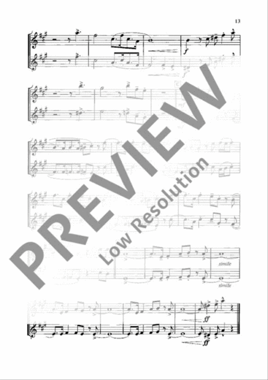 Swing along Swing along Clarinet scores gallery preview page 14