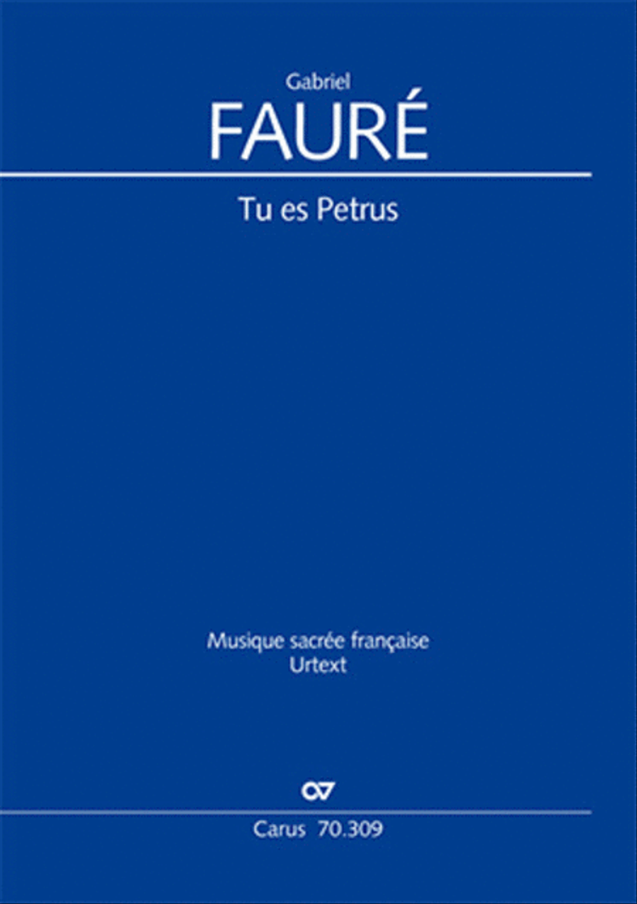 Tu es Petrus 4-Part scores gallery preview page 1