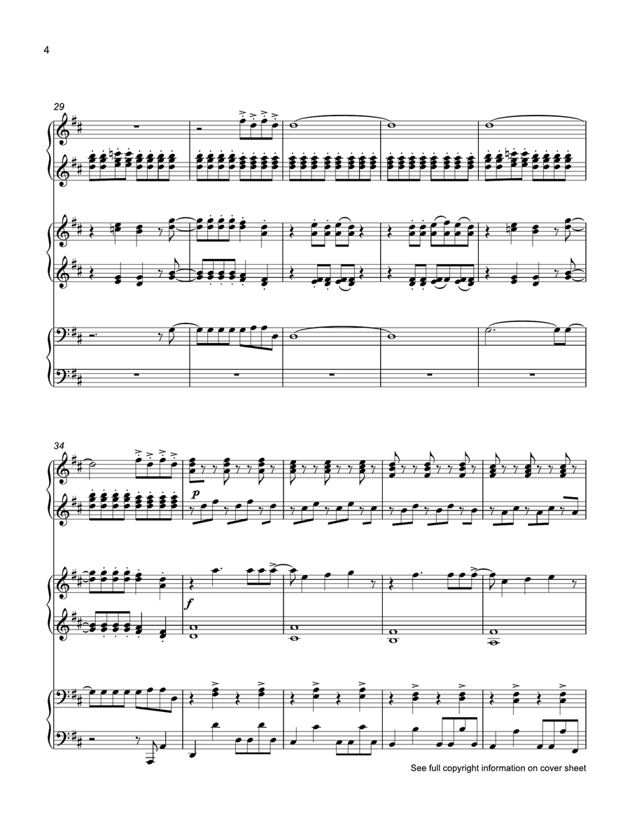 Mamma Mia Small Ensemble scores gallery preview page 5