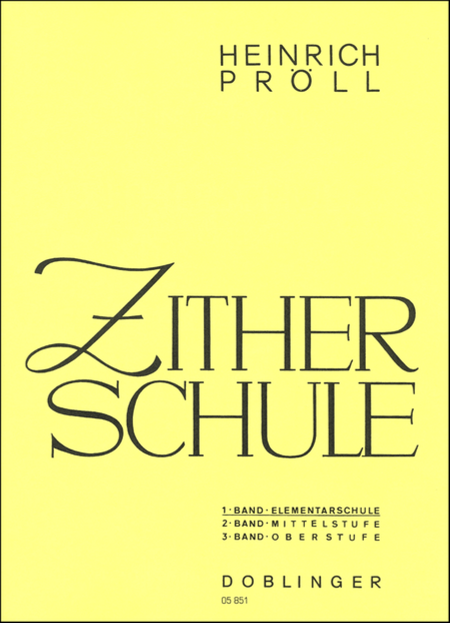 Zitherschule 1 Zither scores gallery preview page 1
