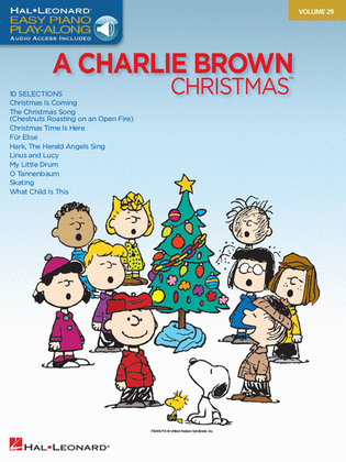Book cover for Charlie Brown Christmas