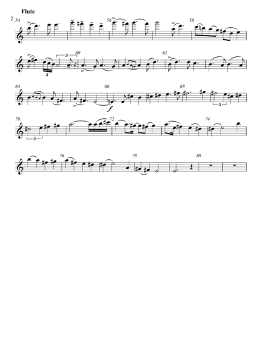 Wind Quintet (Magic of Love) Woodwind Quintet scores gallery preview page 2