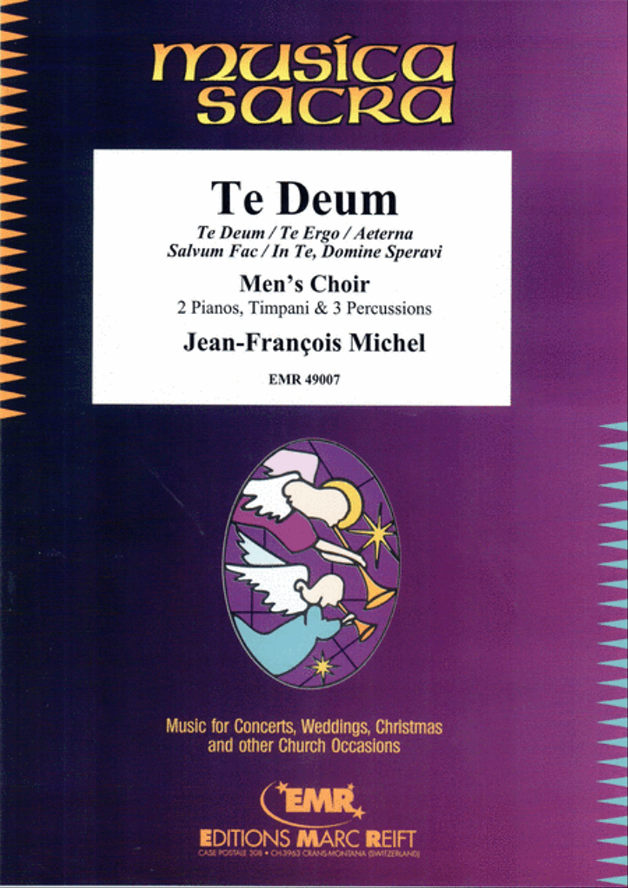 Te Deum Men's Choir scores gallery preview page 1