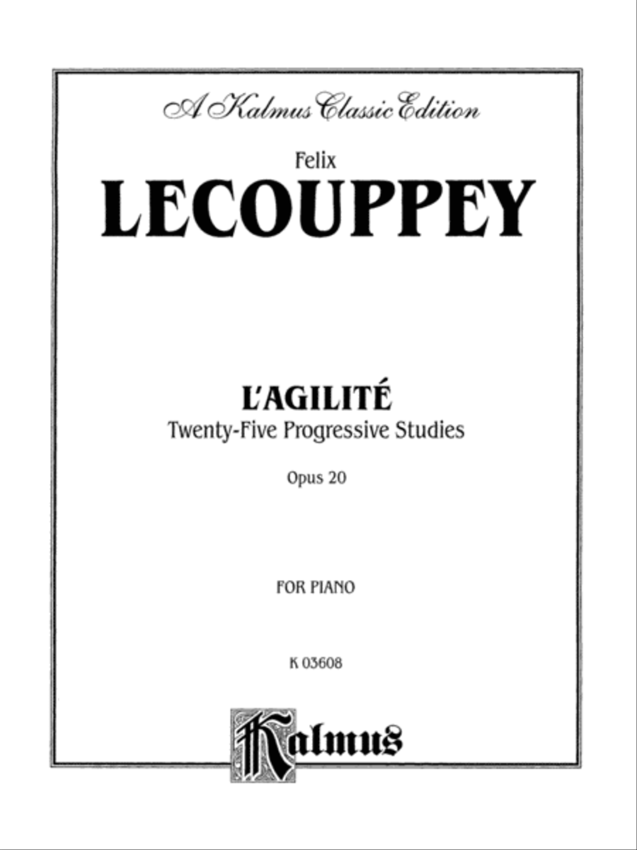 L'Agilite Op. 20 Piano Method scores gallery preview page 2