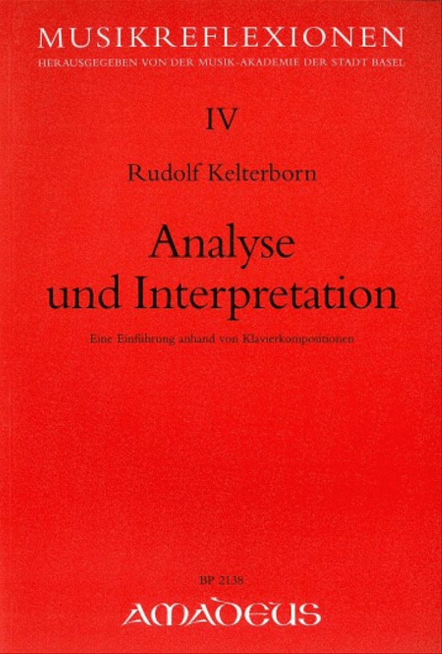 Analyse & Interpretation Analyse & Interpretation Piano scores gallery preview page 1