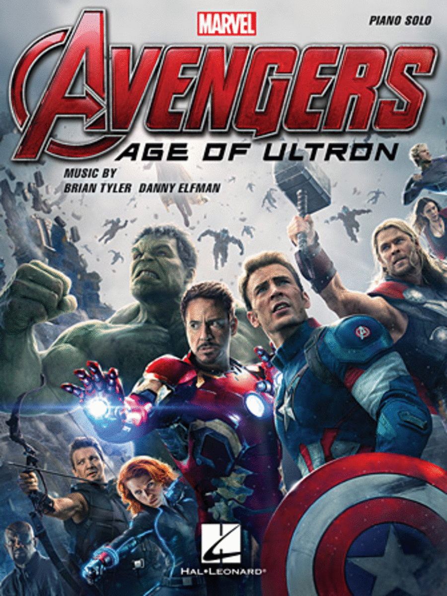 Avengers - Age of Ultron Avengers - Age of Ultron Piano Solo scores gallery preview page 1