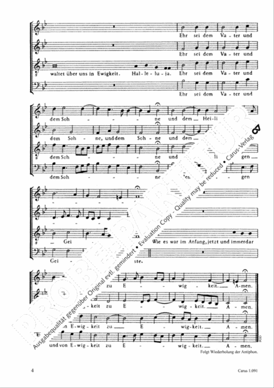 Jesu Christe, Gottes Lamm 4-Part scores gallery preview page 5