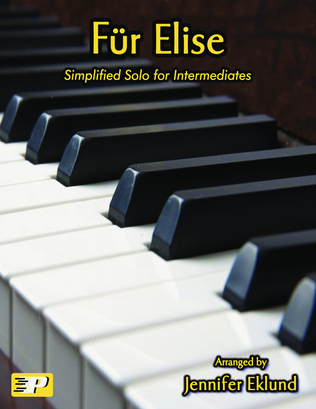 Book cover for Fur Elise (Simplified Intermediate Piano)
