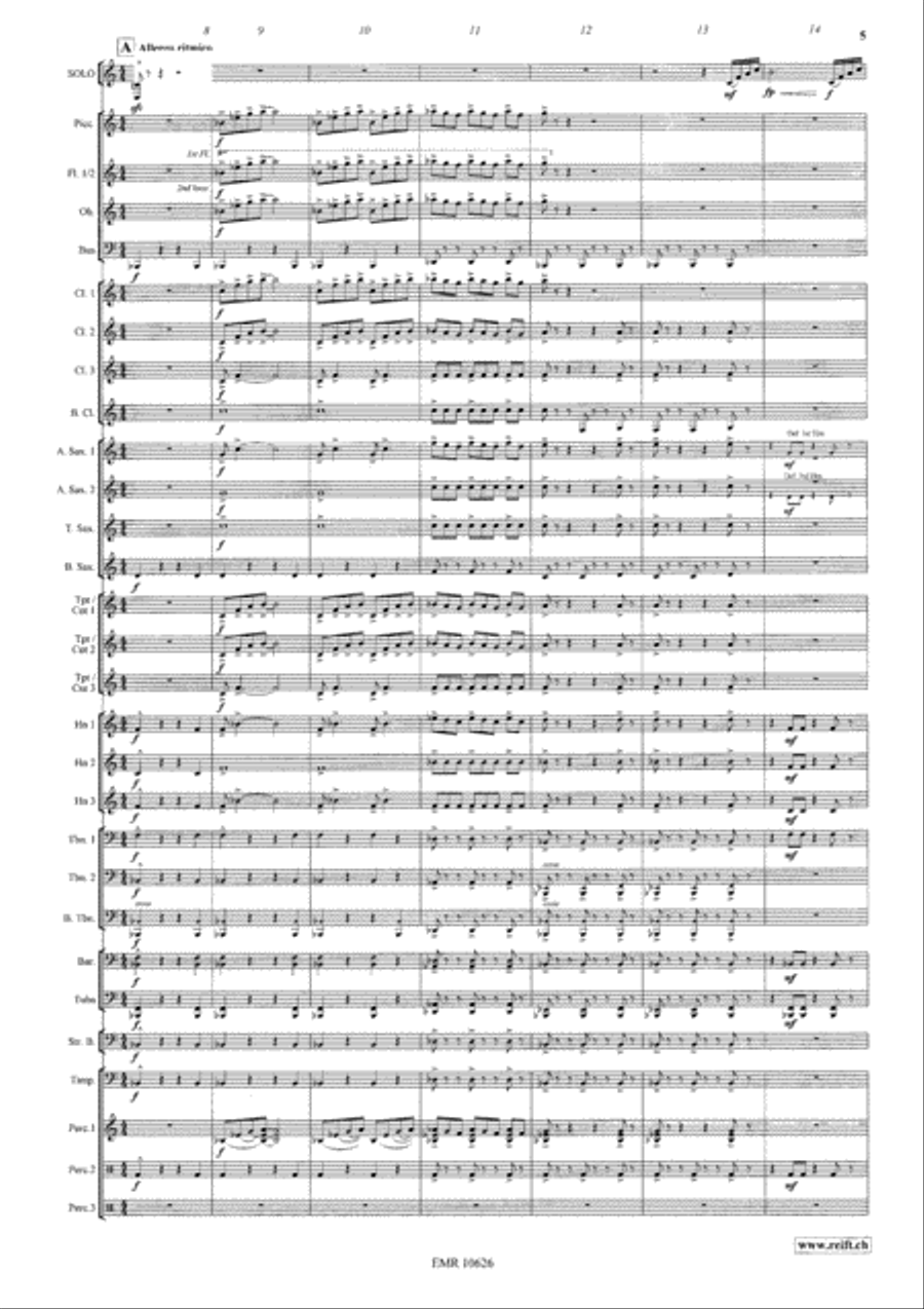 Saltatio Diabolica Concert Band scores gallery preview page 6