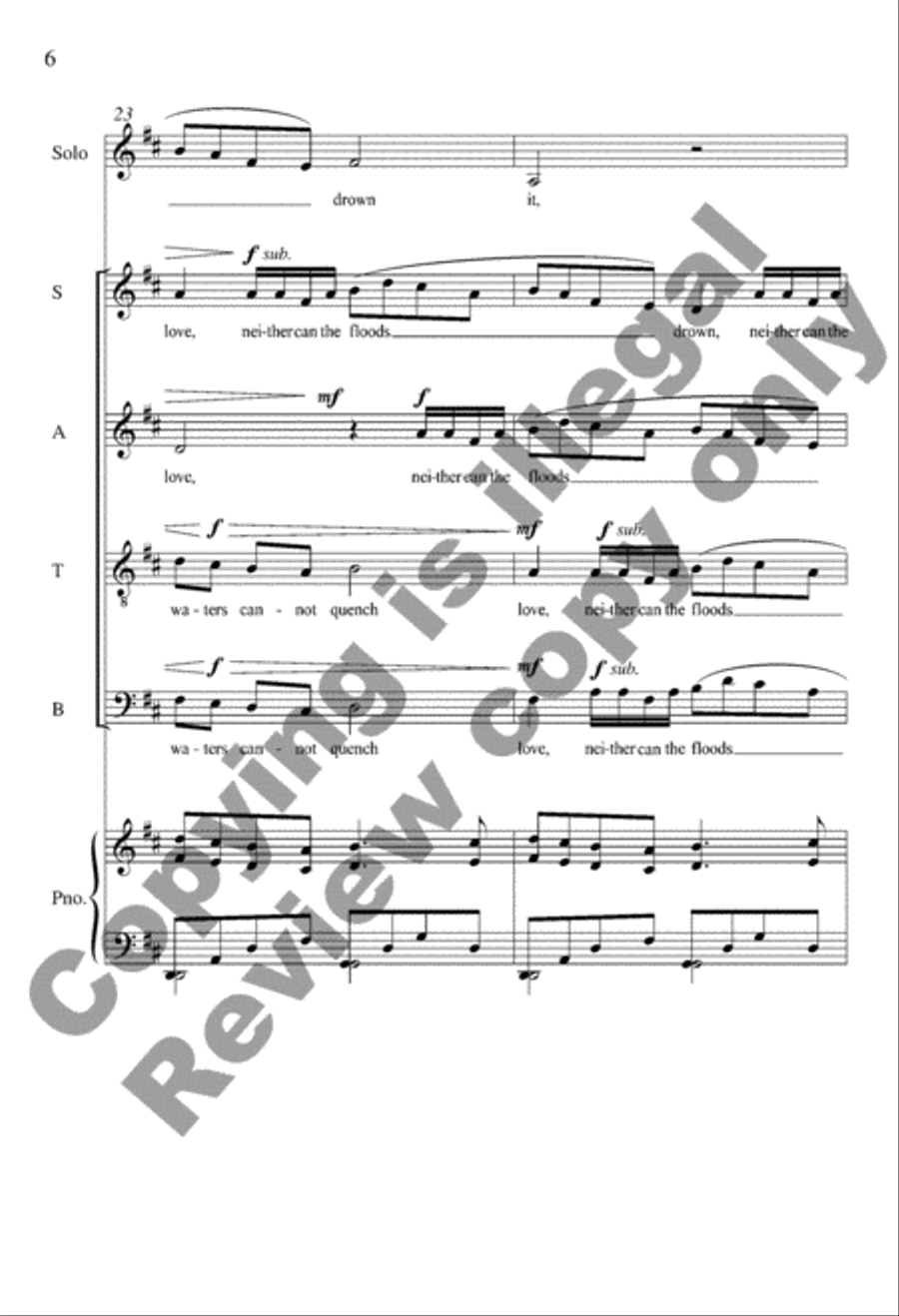 Set Me as a Seal 4-Part scores gallery preview page 17
