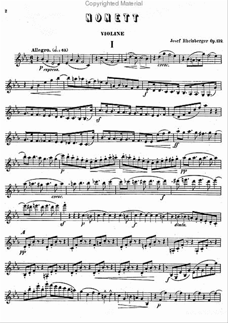 Nonet Clarinet scores gallery preview page 2