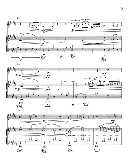 "Intermezzo" for violin & piano Op. 18 (score)