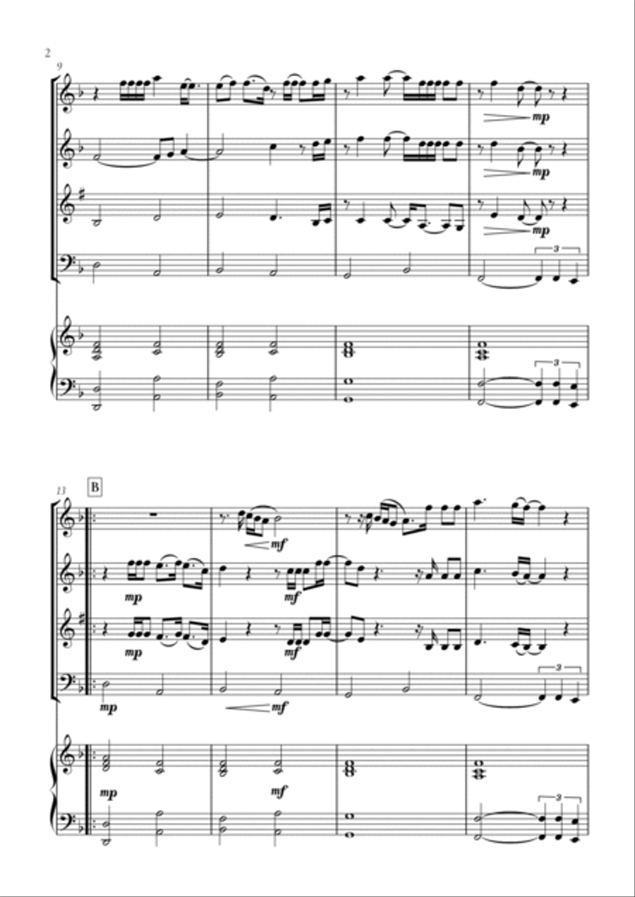 When We Were Young Bassoon scores gallery preview page 2