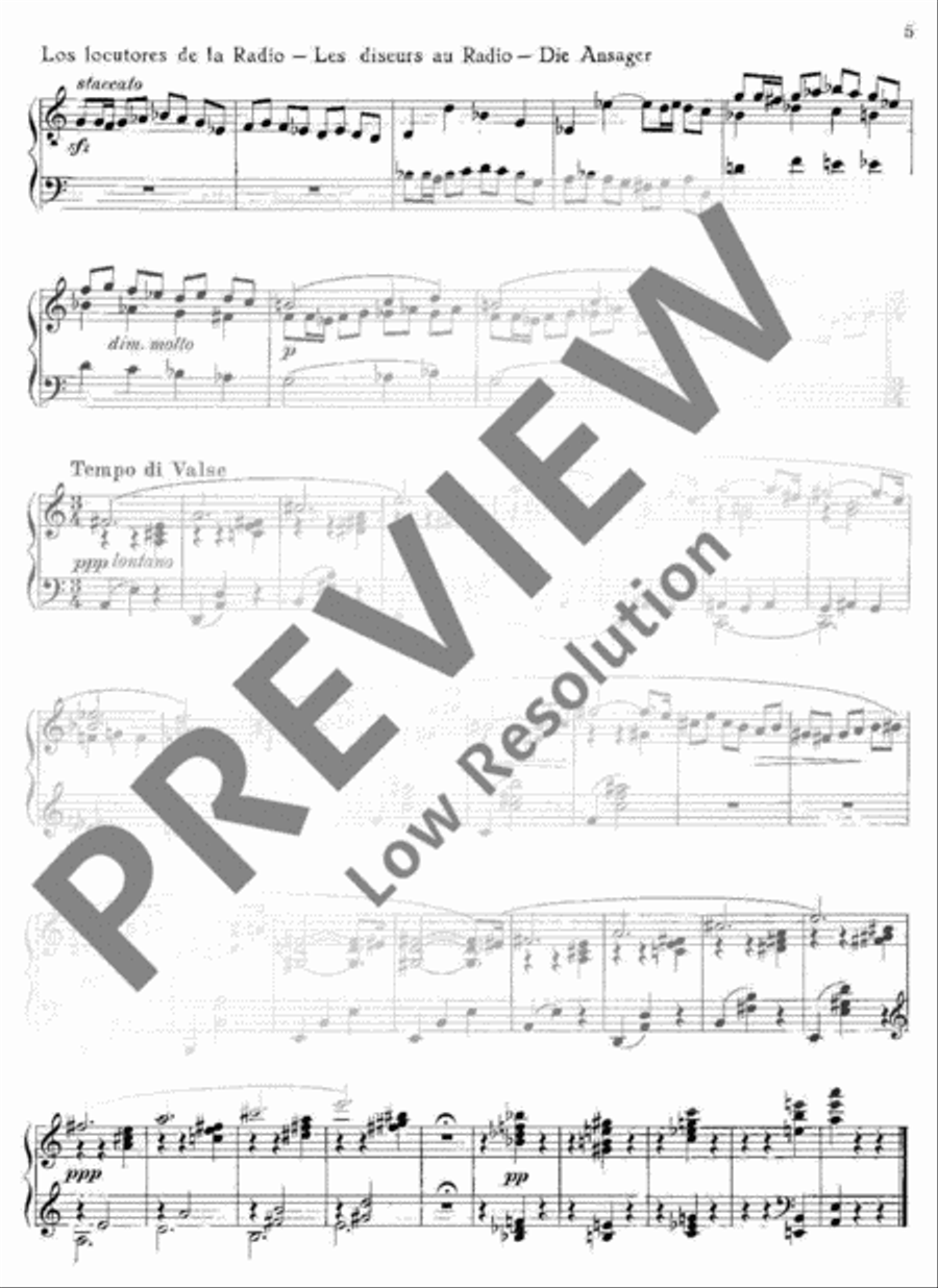 Radio Madrid Piano Solo scores gallery preview page 6