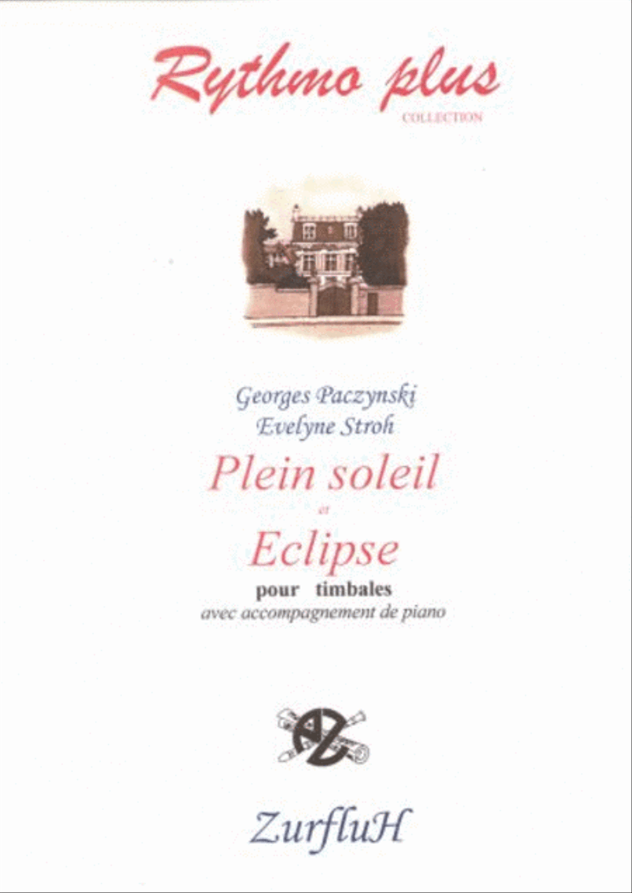 Plein soleil et éclipse Plein soleil et éclipse Percussion scores gallery preview page 1