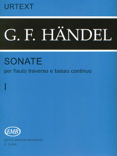 Six Sonatas for Flute and Basso Continuo – Volume 1