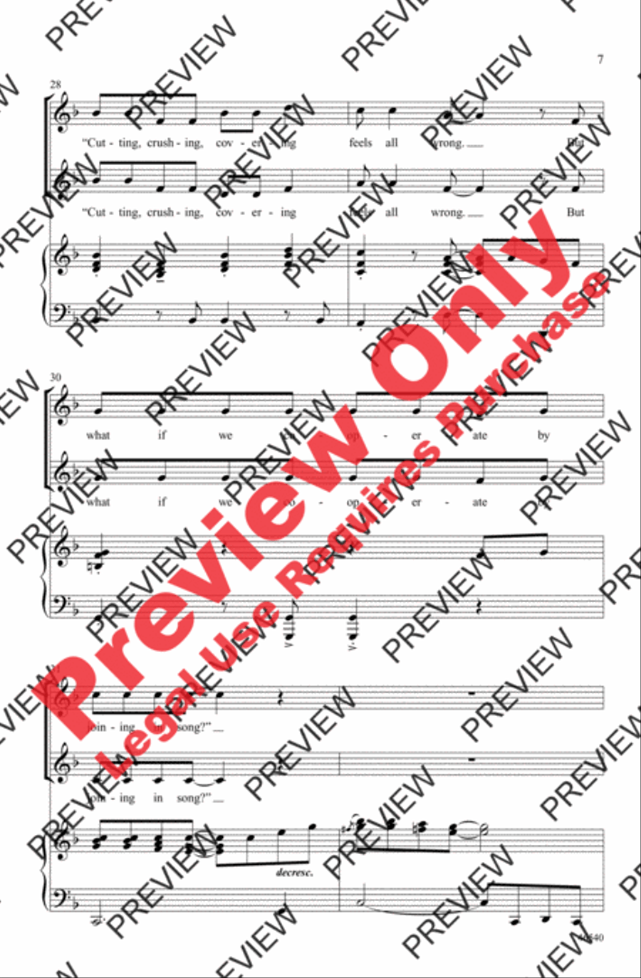 Rock, Paper, Scissors 2-Part scores gallery preview page 7