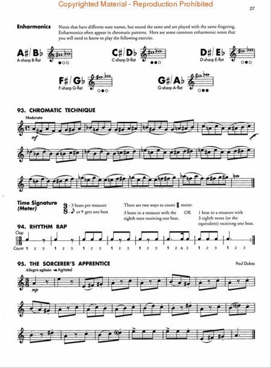 Essential Technique (Original Series) Concert Band Methods scores gallery preview page 4