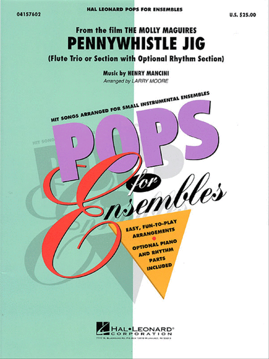 Pennywhistle Jig Pennywhistle Jig Flute Trio scores gallery preview page 1