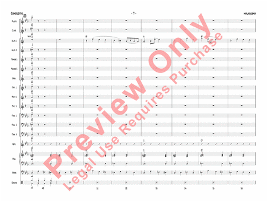 Malagueña Jazz Ensemble scores gallery preview page 10