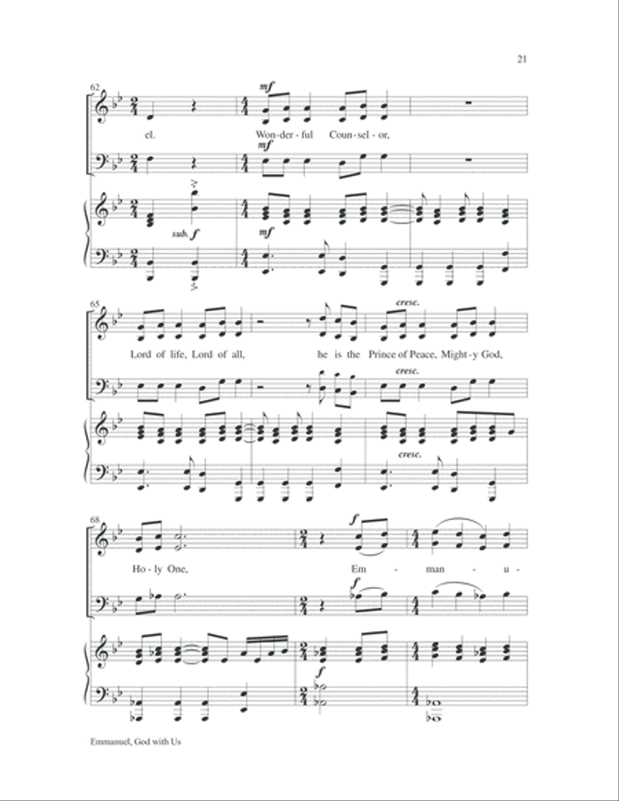 Emmanuel Emmanuel 3-Part scores gallery preview page 29
