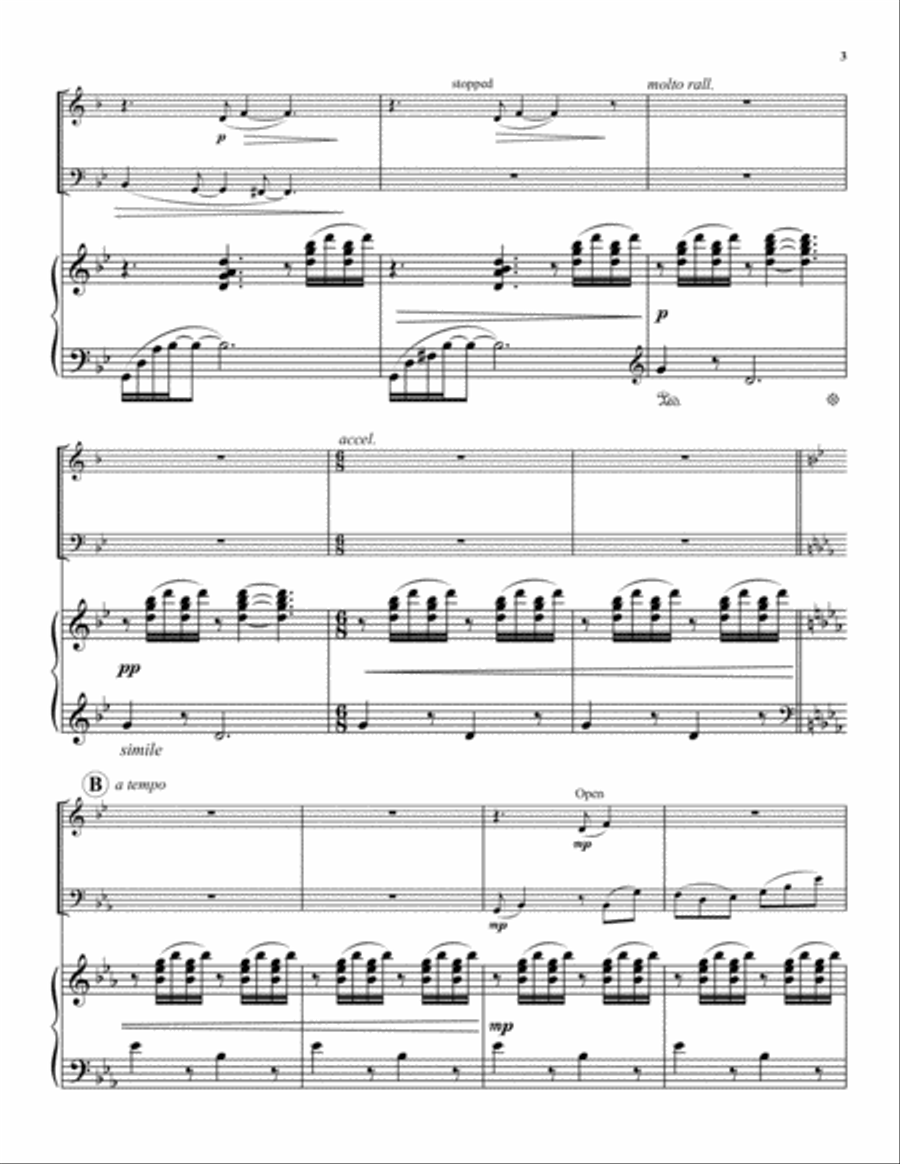 Memories of Things Both Lost and Found Euphonium scores gallery preview page 3