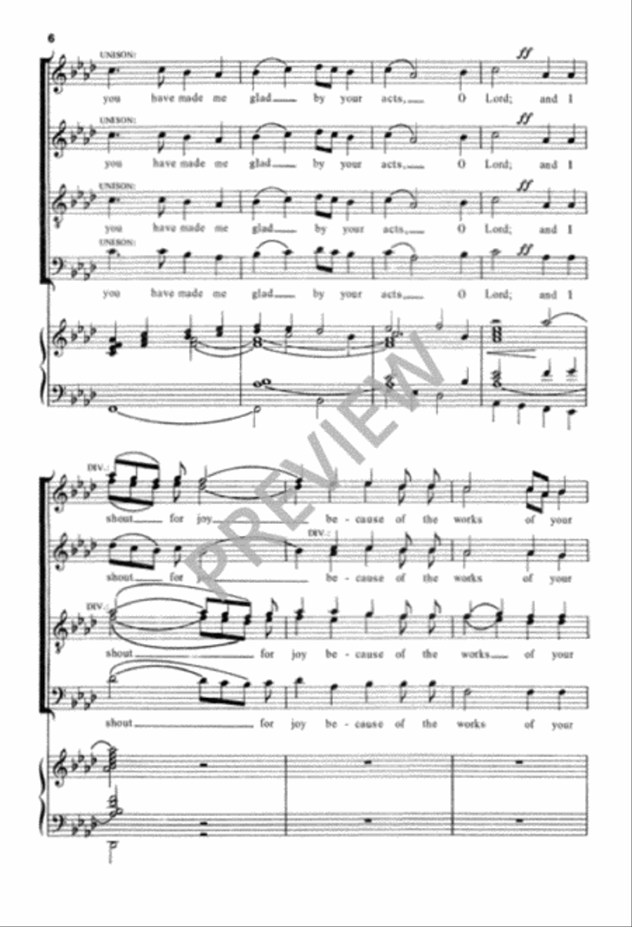 It Is a Good Thing to Give Thanks Divisi scores gallery preview page 7