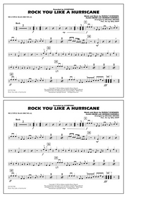 Rock You Like a Hurricane - Multiple Bass Drums