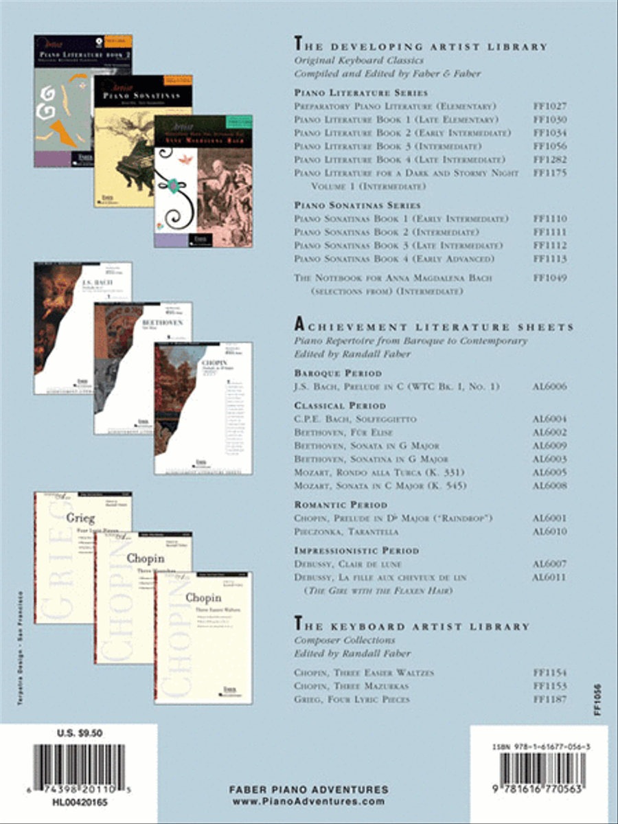 Piano Literature – Book 3: Revised Edition Piano Method scores gallery preview page 8